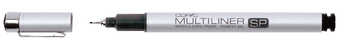COPIC® MULTILINER SP Strichbreite 0,2 mm