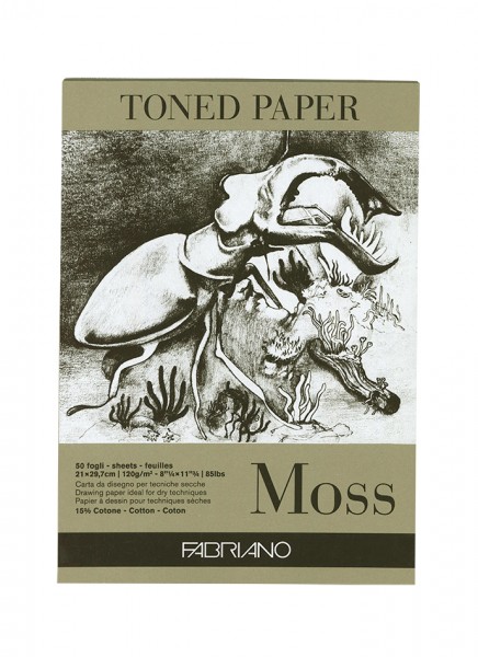 Zeichenpapier Moss / Format A3