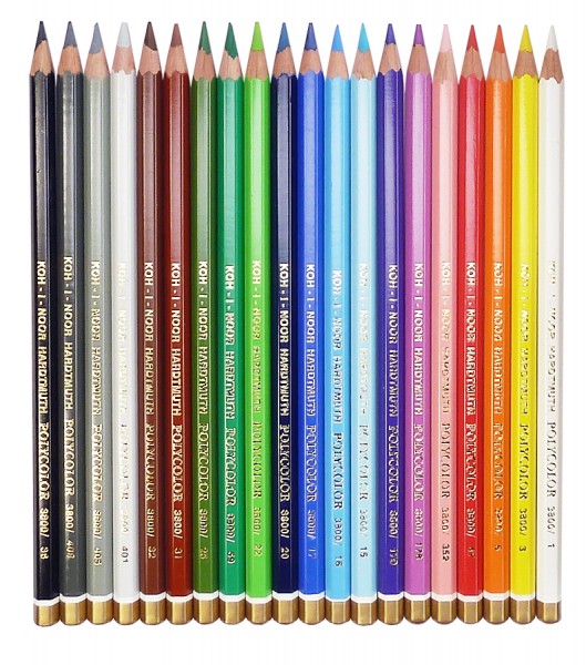 Farbstifte-Set Polycolor mit 20 Farben