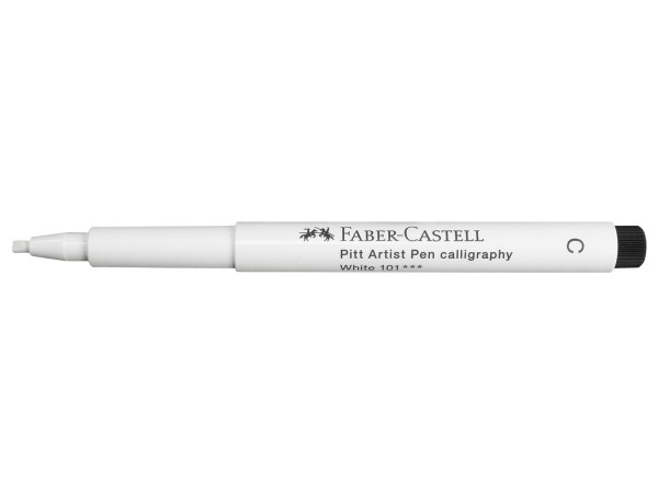 Faber-Castell PITT Artist Pen weiss, Calligraphy