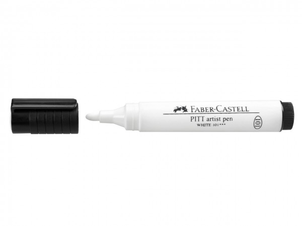 Faber-Castell PITT Artist Pen weiss, Big Brush 2,5 mm