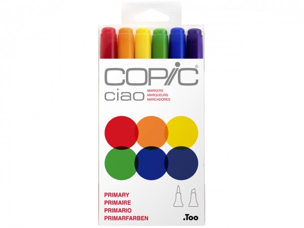 COPIC® ciao Marker 6er Set / Primary