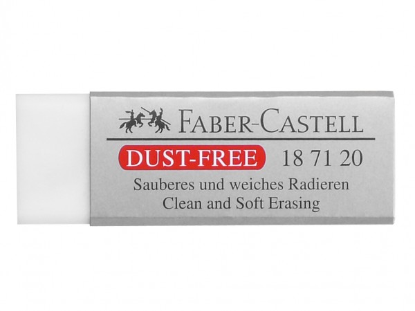 Radiergummi Faber-Castell DUST-FREE weiss
