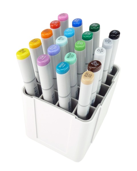 COPIC® sketch Marker, Set Nr. 1 mit 20 Farben
