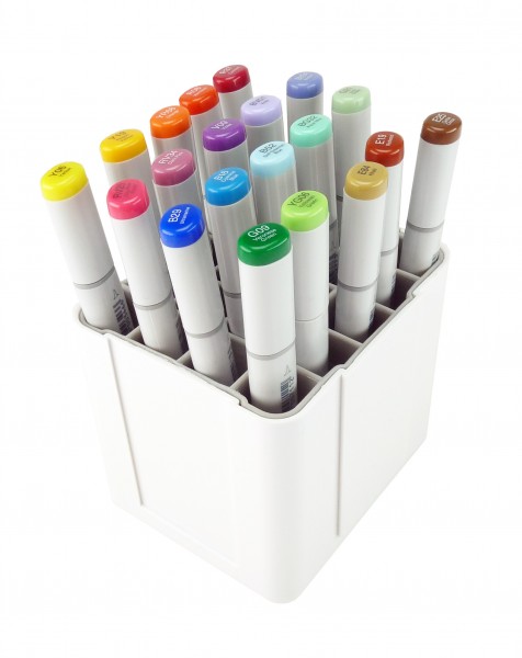 COPIC® sketch Marker, Set Nr. 2 mit 20 Farben